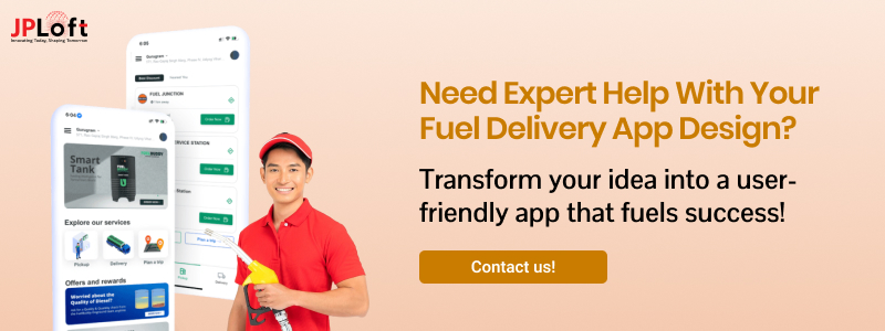 Need expert help with your Fuel Delivery App Design CTA 2